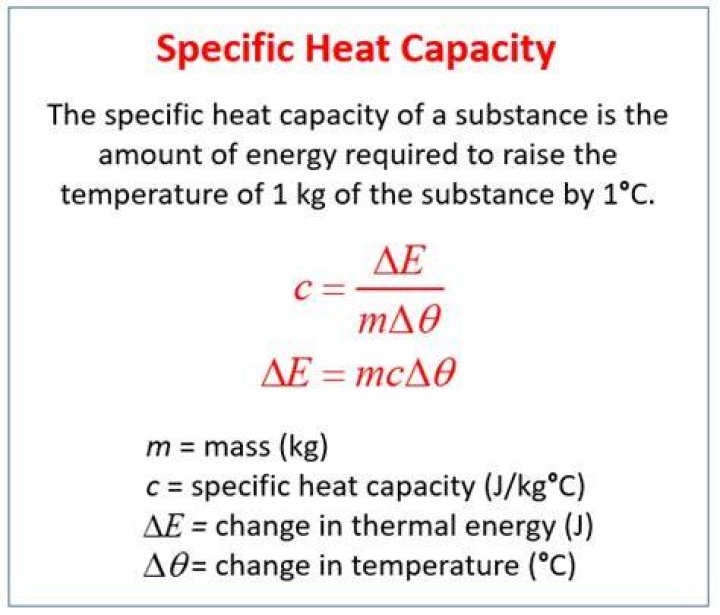 What is the Difference Between Specific Heat and Heat Capacity
