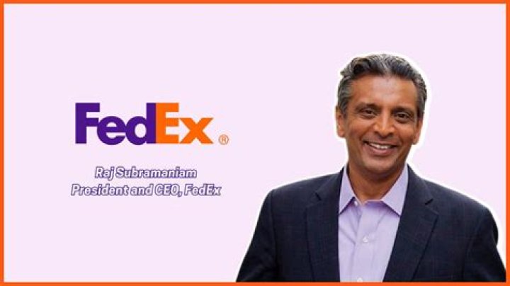 Who Is Fedex New CEO Raj Subramaniam? Indian-American Aged 56 Has An Impressive Linkedin Background
