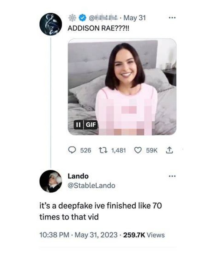 Who is idkijustworkh11? Somebody Exposed Addison Rae Video On Twitter