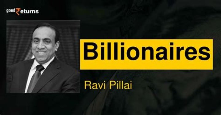 Who is Ravi Pillai? See Net-worth, Quote, Awards, Fact, Wiki