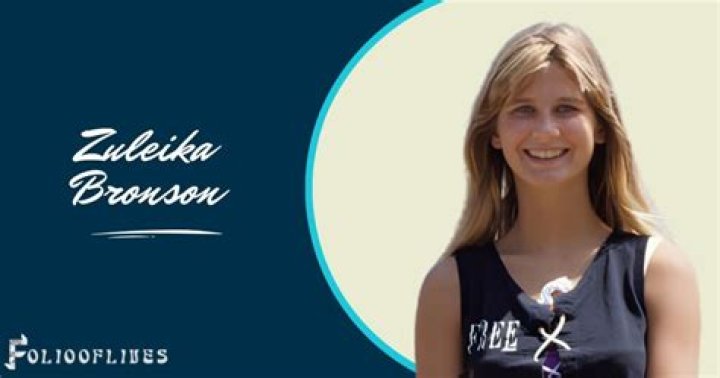 Zuleika Bronson Wikipedia, Biography, Age, Height, Instagram, Boyfriend, Net Worth, Family